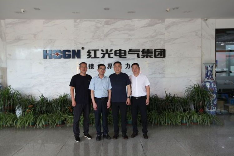 乐清市市场监视局刘勇局长一行莅临必发bifa电气集团调研