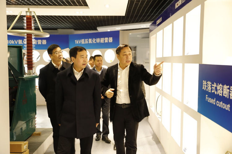 温州市委常委、组织部长马永良莅临必发bifa电气集团调研指导