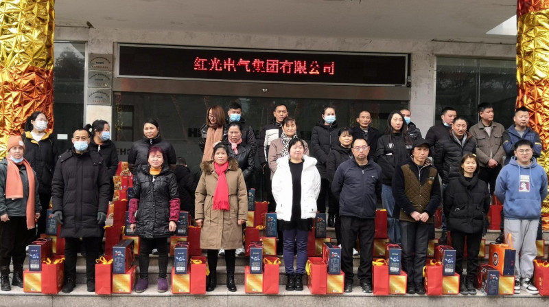 工会慰问送温暖，浓浓眷注显真情